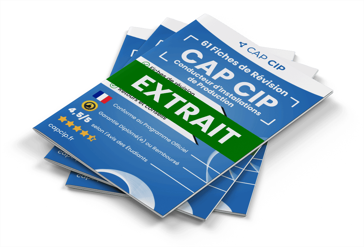 15 Fiches Révision gratuites CAP CIP